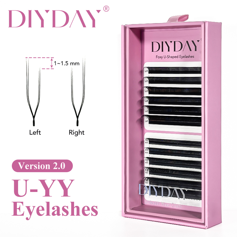Eyelash Extension Volume Styles - DIYDAY Foxy Extensão de Cílios em