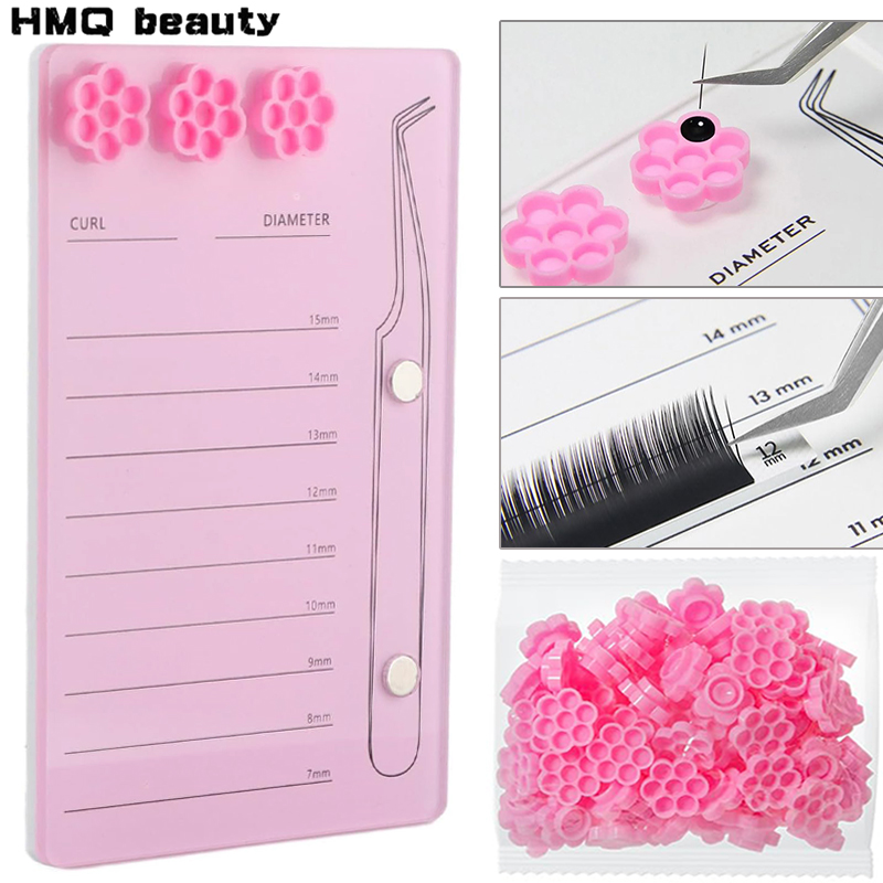 Eyelash Extension Menu - Suporte de cílios acrílico placa de