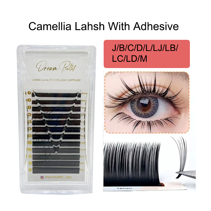 Eyelash Extension Review - Cílios Dream Ballet Camellia com Adesivo