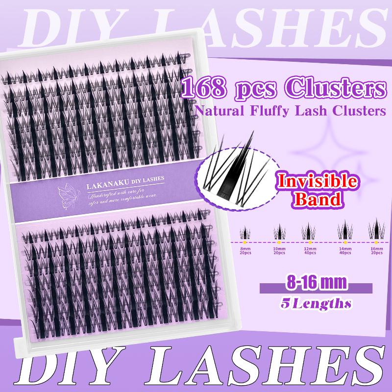 Eyelash Extension Vendor - Cílios Naturais em Cachos Individuais, Fofos
