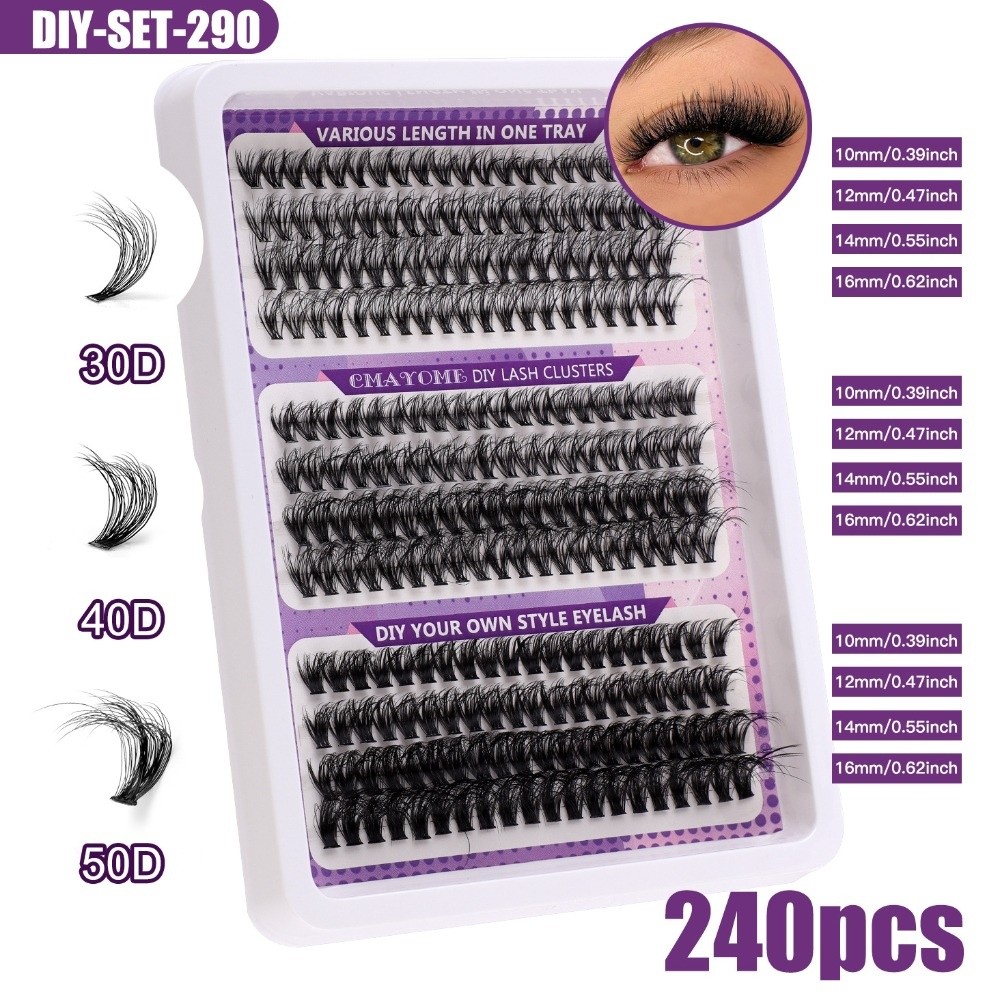 Faux Mink Lash - Cílios Postiços com Aparência Natural, Estilo