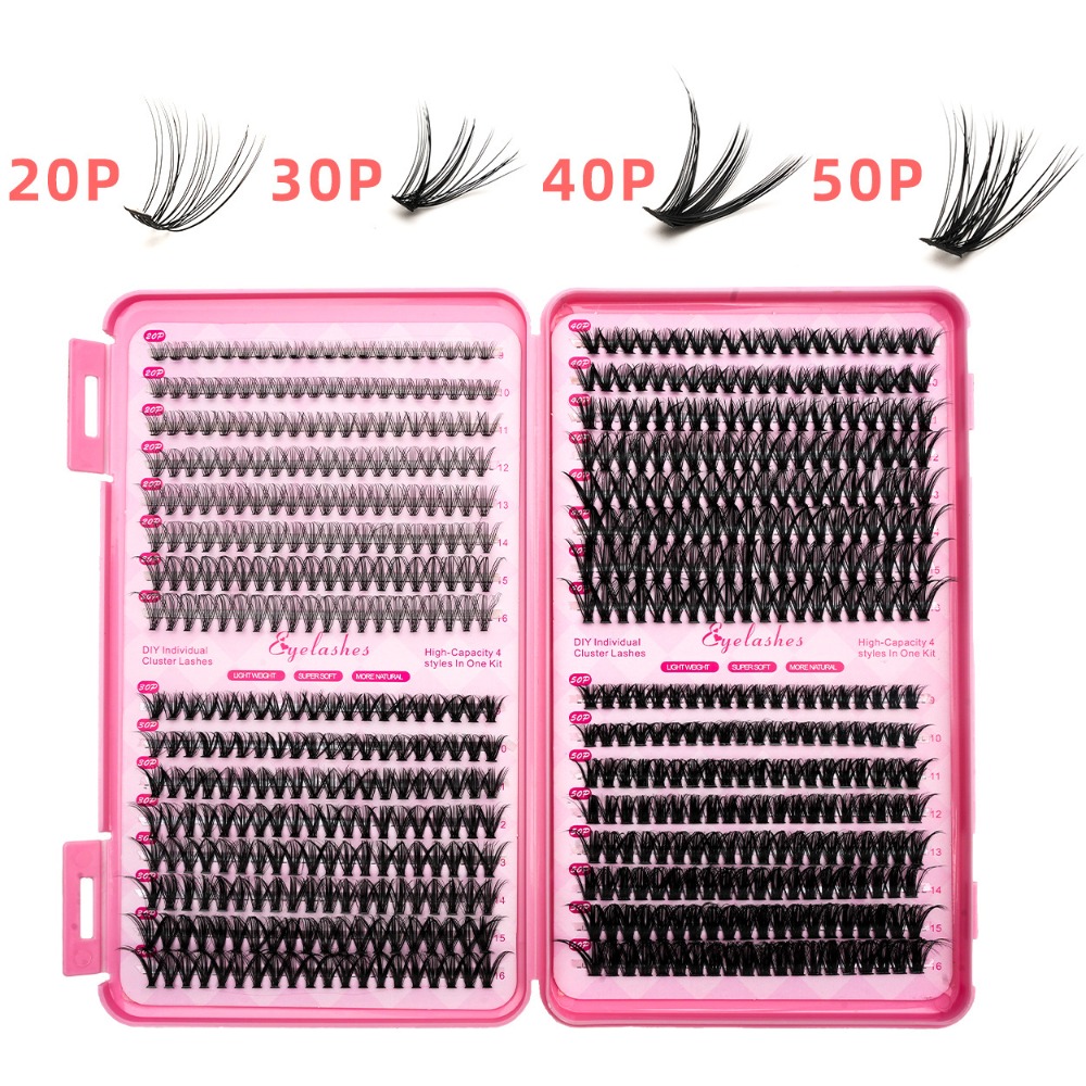 Eyelash Extension Volume Styles - Cílios Postiços com Aparência Natural, Estilo