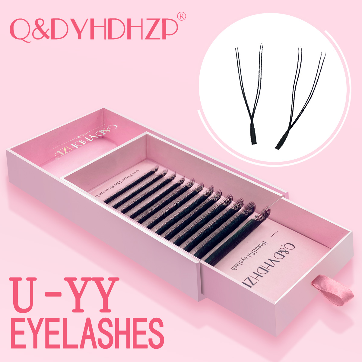 Eyelash Extension Volume Styles - Extensões de cílios postiços de vison