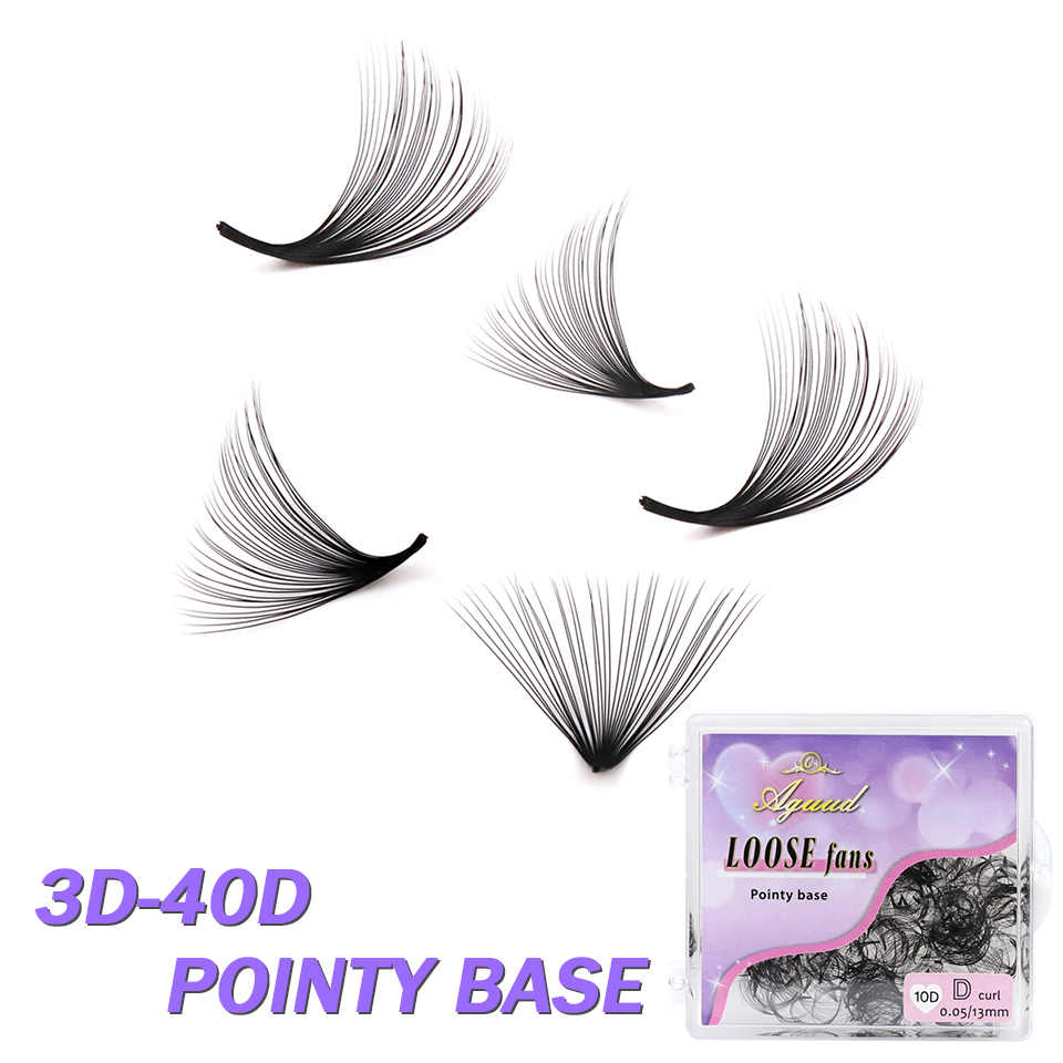 Eyelash Extension Review - Iguud 30d 40d cluster solto fãs