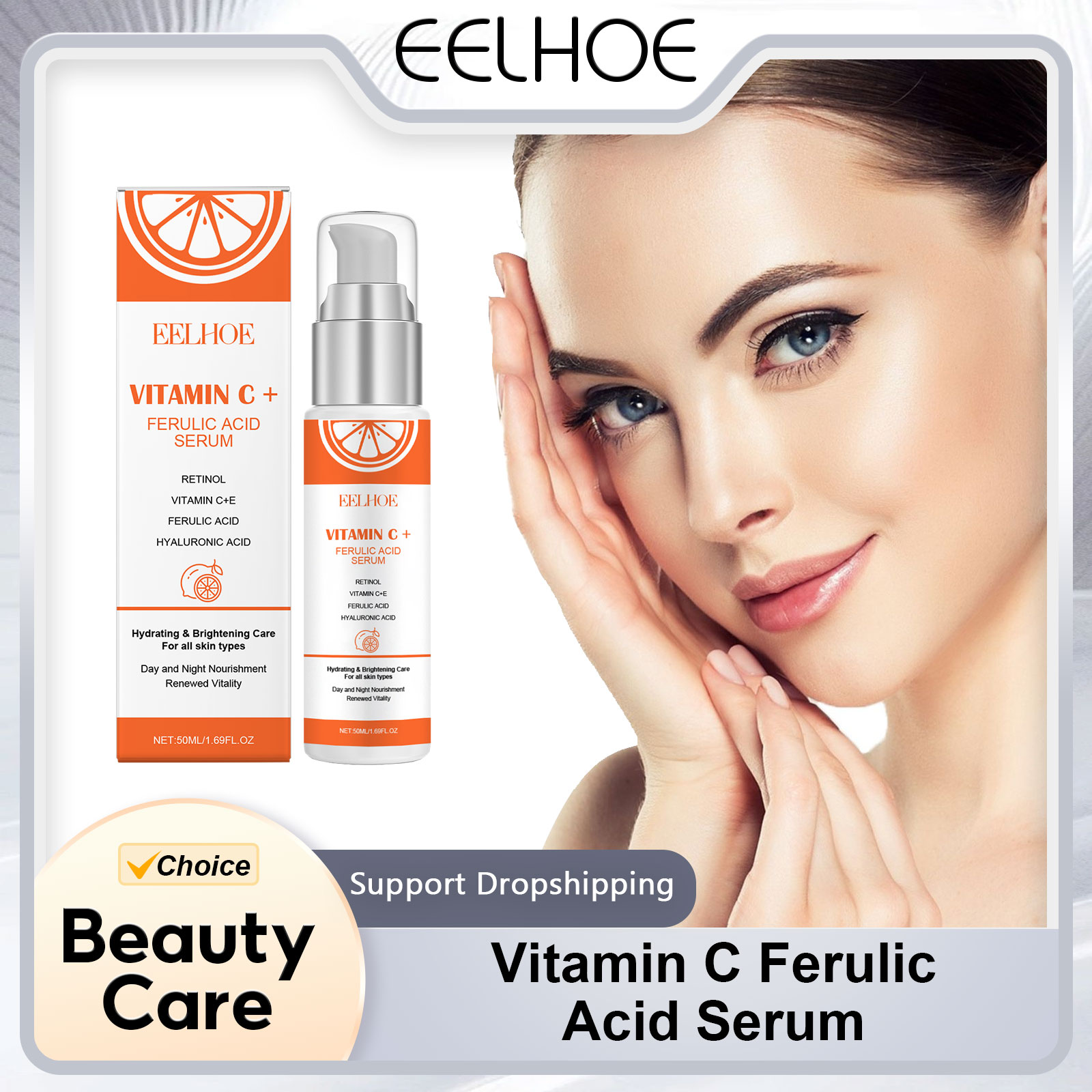 The Ordinary Serum Hyaluronic Acid - Eelhoe vitamina c e ácido ferulico