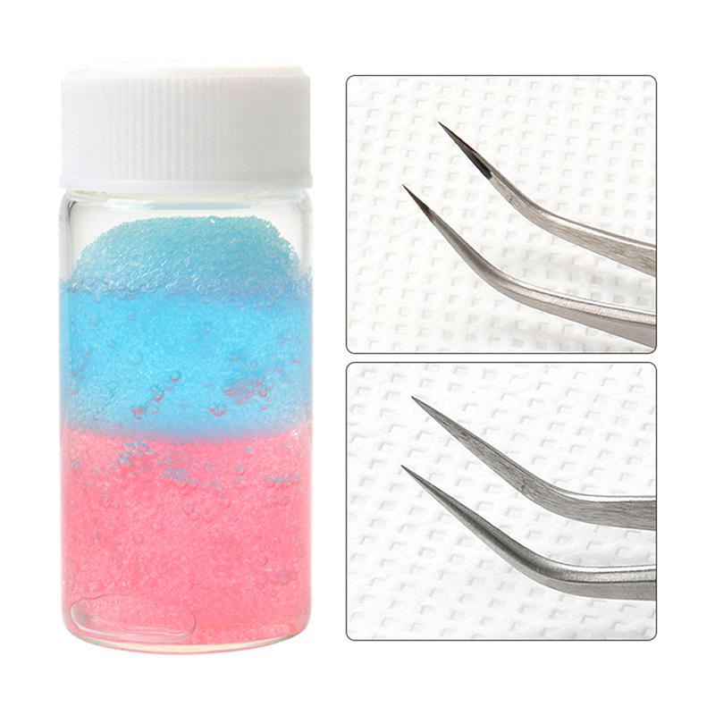 Eyelash Extension Removal - Pinças de cílios limpador lash cola