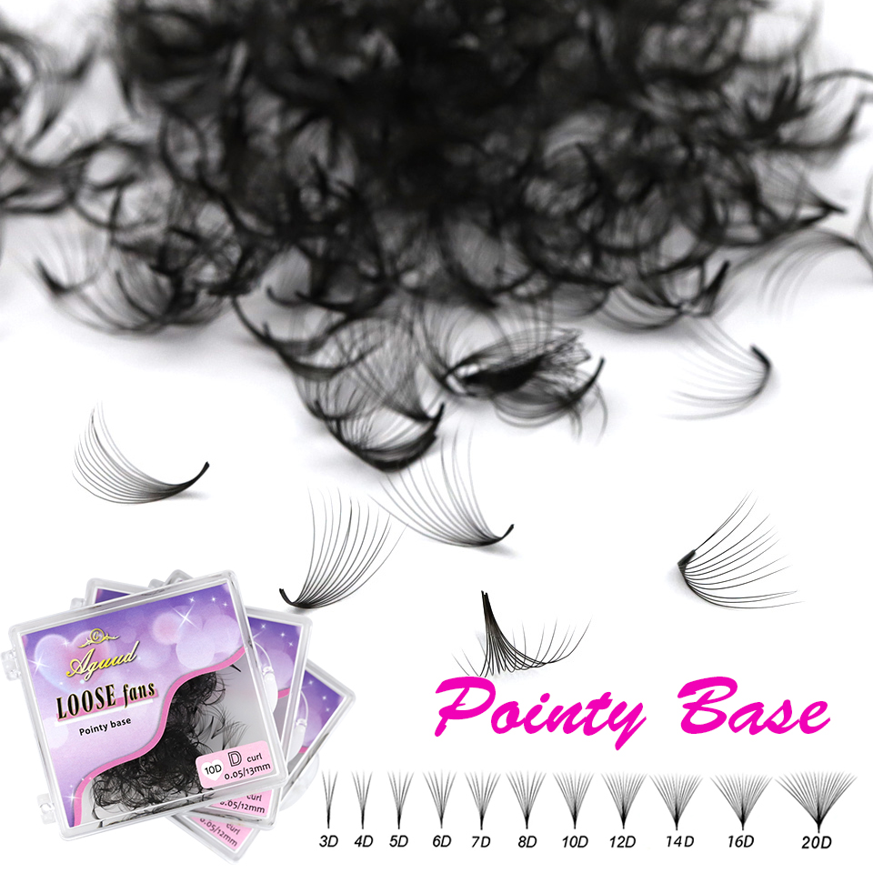 AGUUD Cílios Postiços em Tufos - Eyelash Extension Mega Volume avaliação e preço