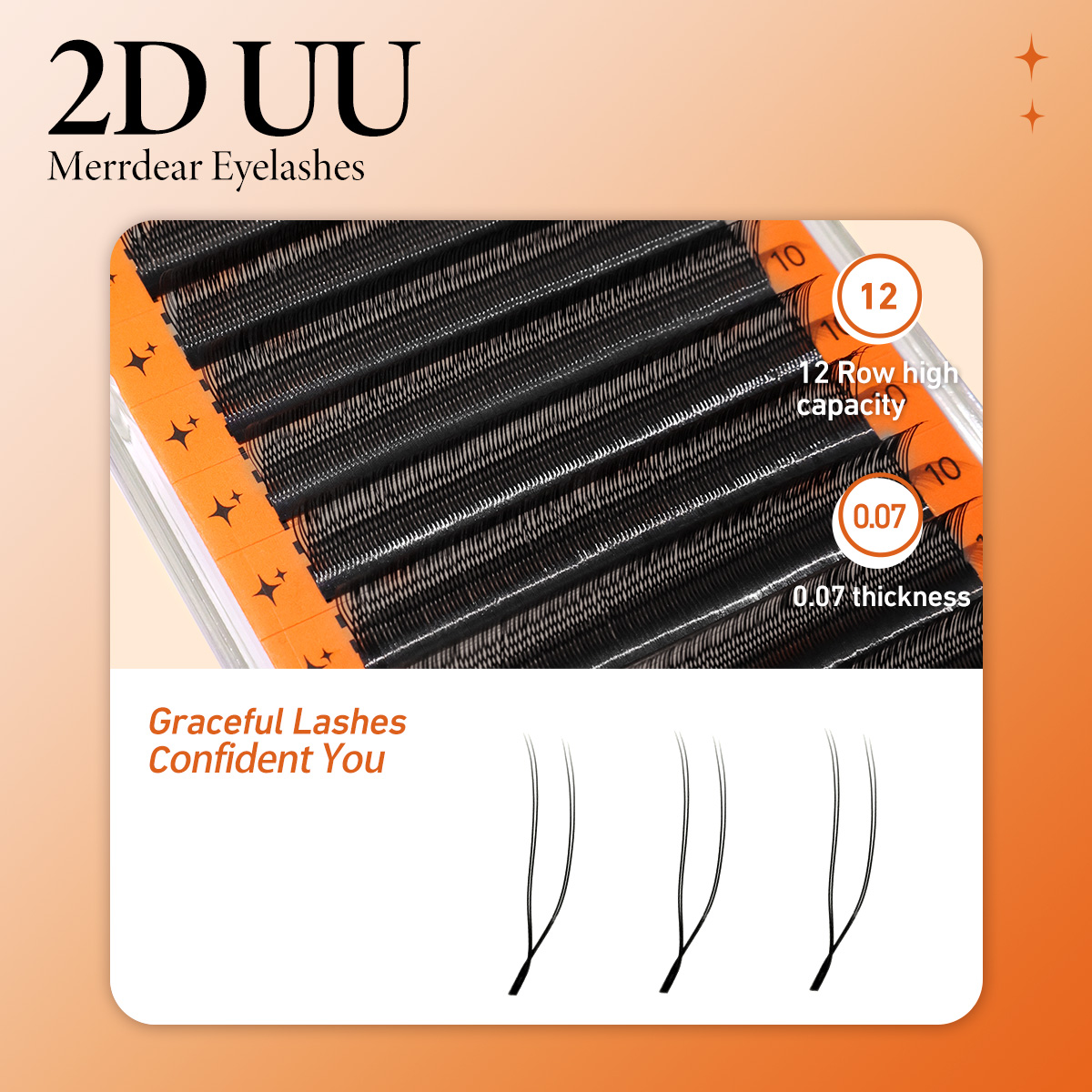 Merrdear YY Extensão de Cílios - Eyelash Extension Volume Styles avaliação e preço