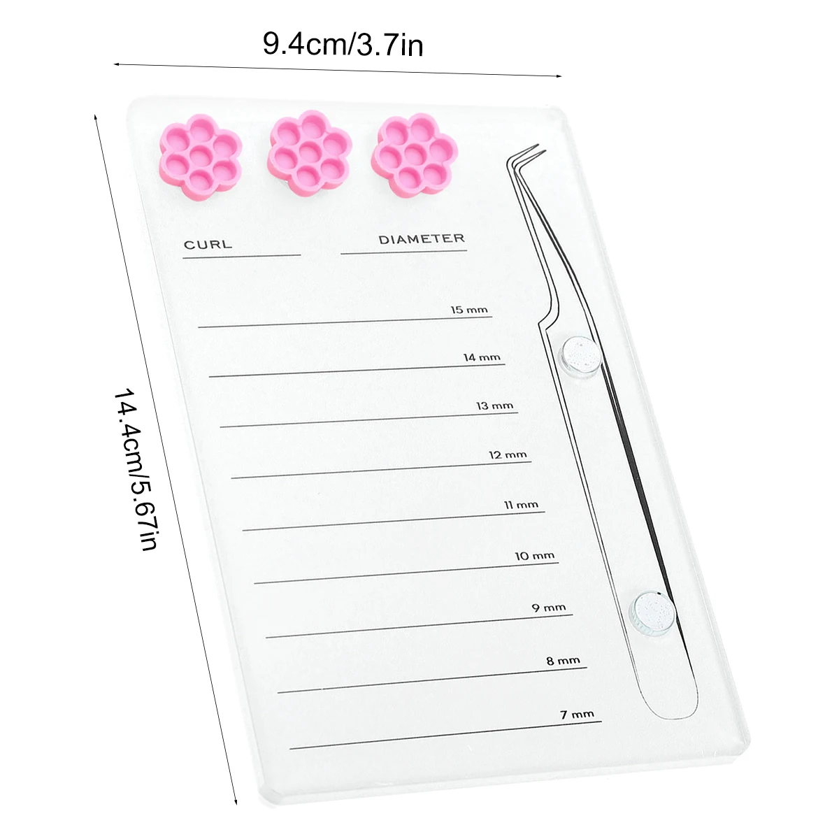 Suporte de escala de extensão  - Eyelash Extension Menu avaliação e preço