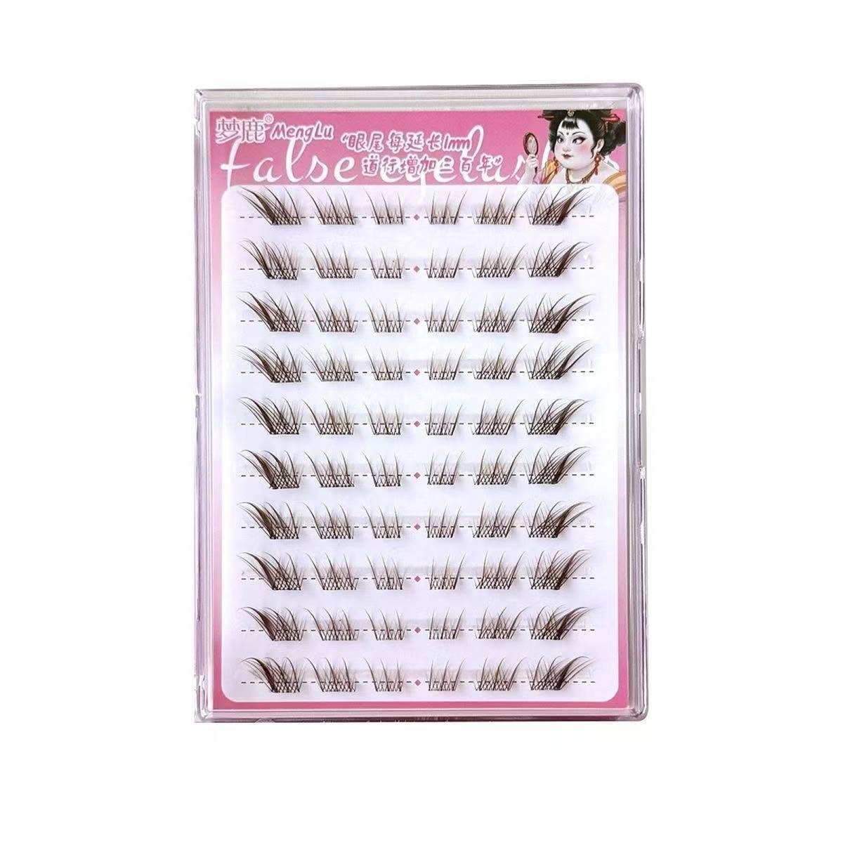 Cílios postiços de grande capa - Eyelash Extension Douyin avaliação e preço