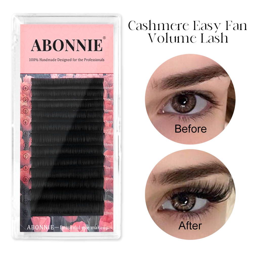 Abonnie fácil fanning extensõe - Eyelash Extension Review avaliação e preço