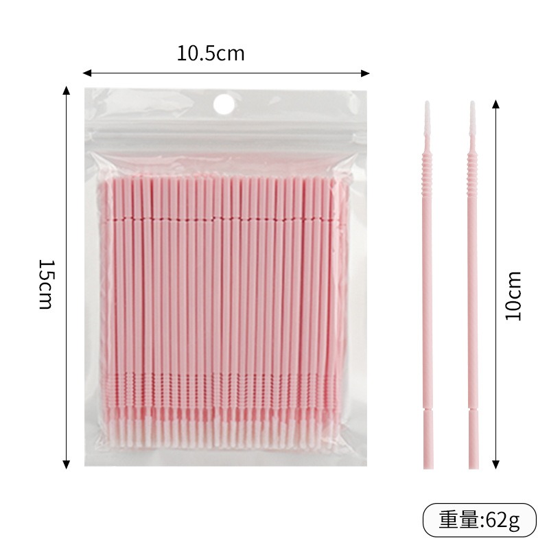 500 Unidades de Aplicadores de - Eyelash Extension Cleaning avaliação e preço