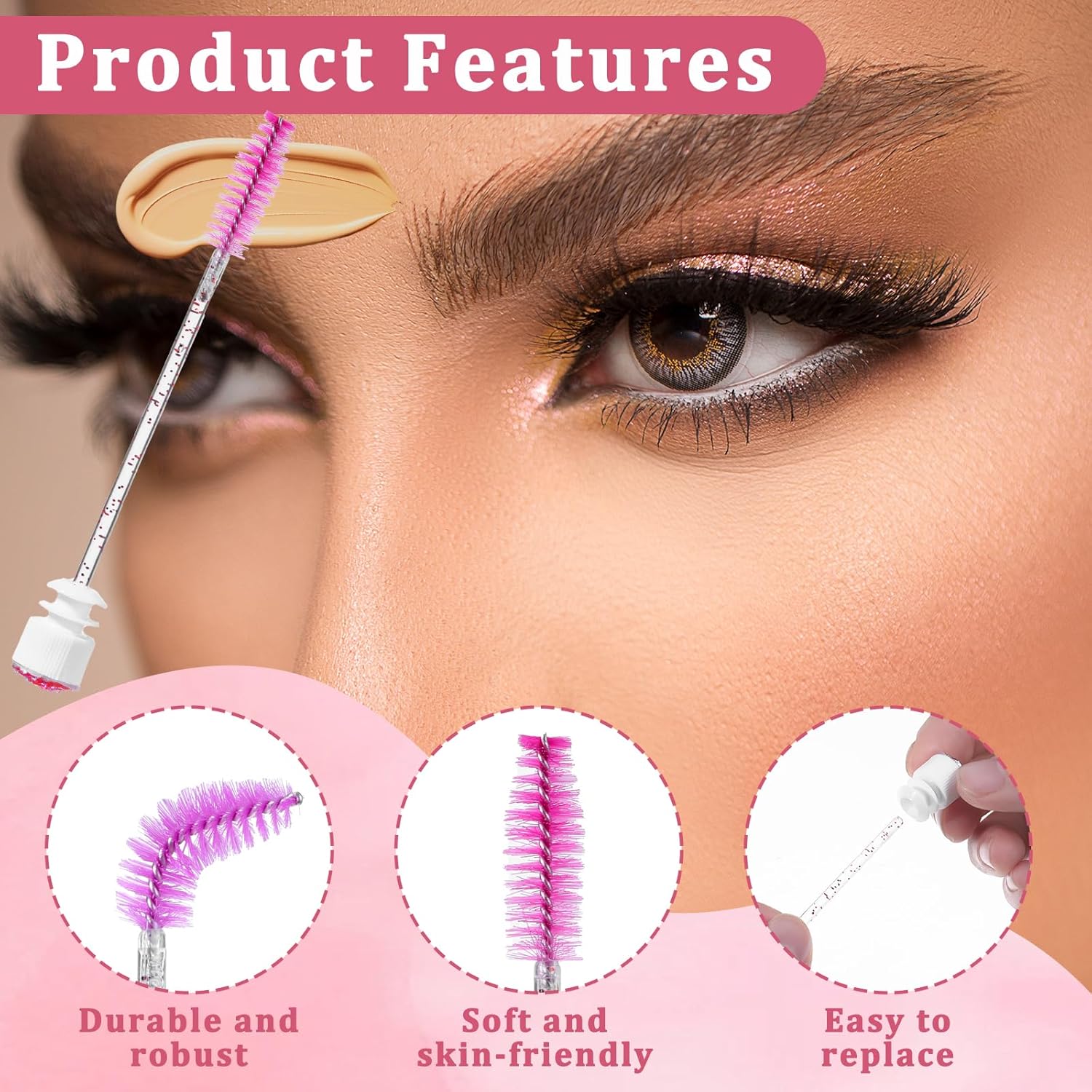 Escova de Cílios, Aplicadores  - Eyelash Extension Cleaning avaliação e preço