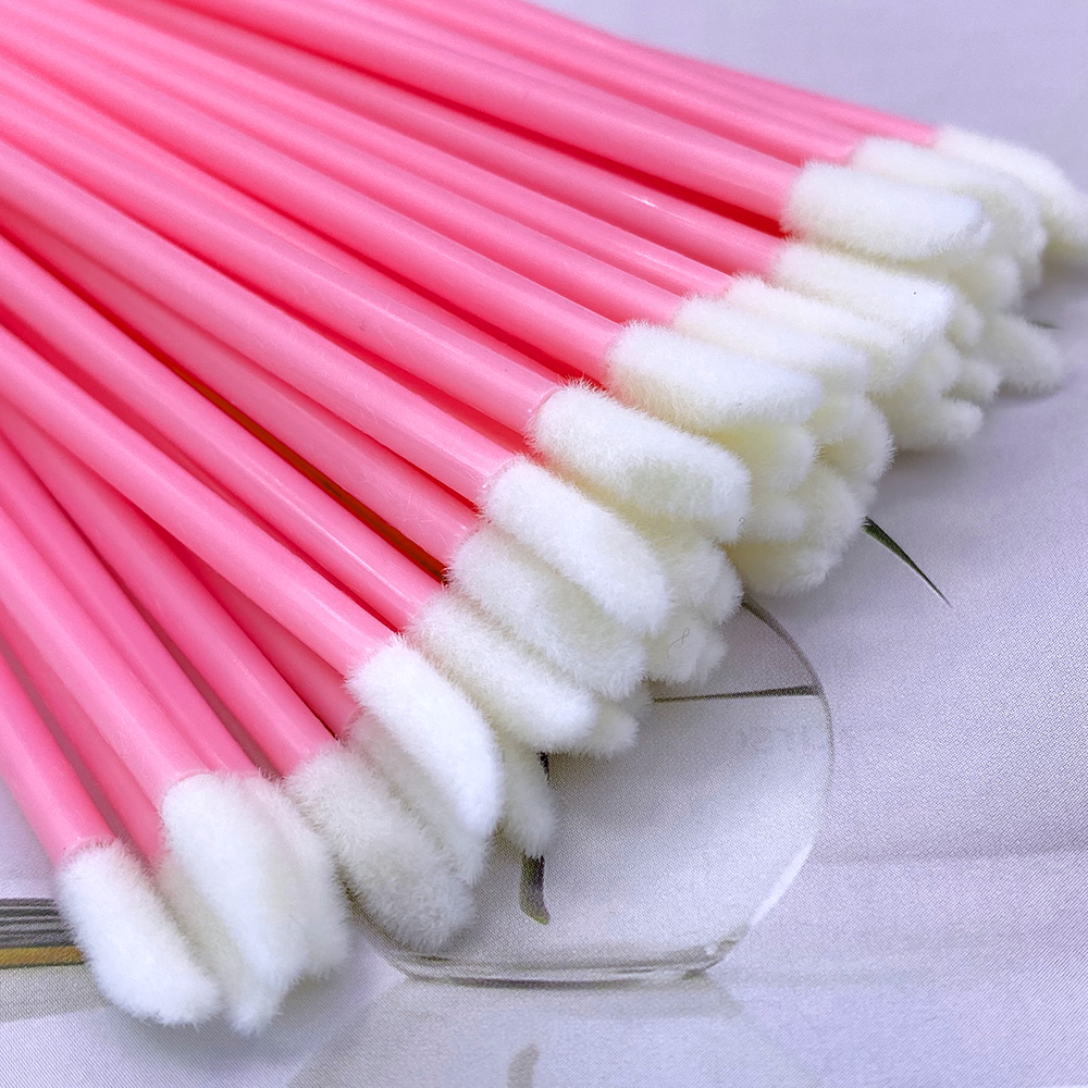 100 pçs escova labial descartá - Eyelash Extension Vendor avaliação e preço