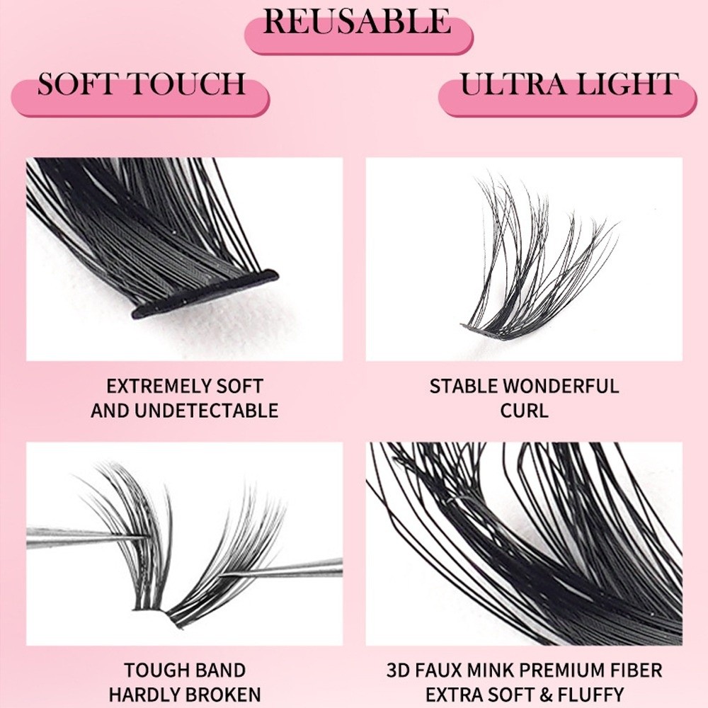 Cílios Postiços de 8-18mm de C - Faux Mink Lash avaliação e preço