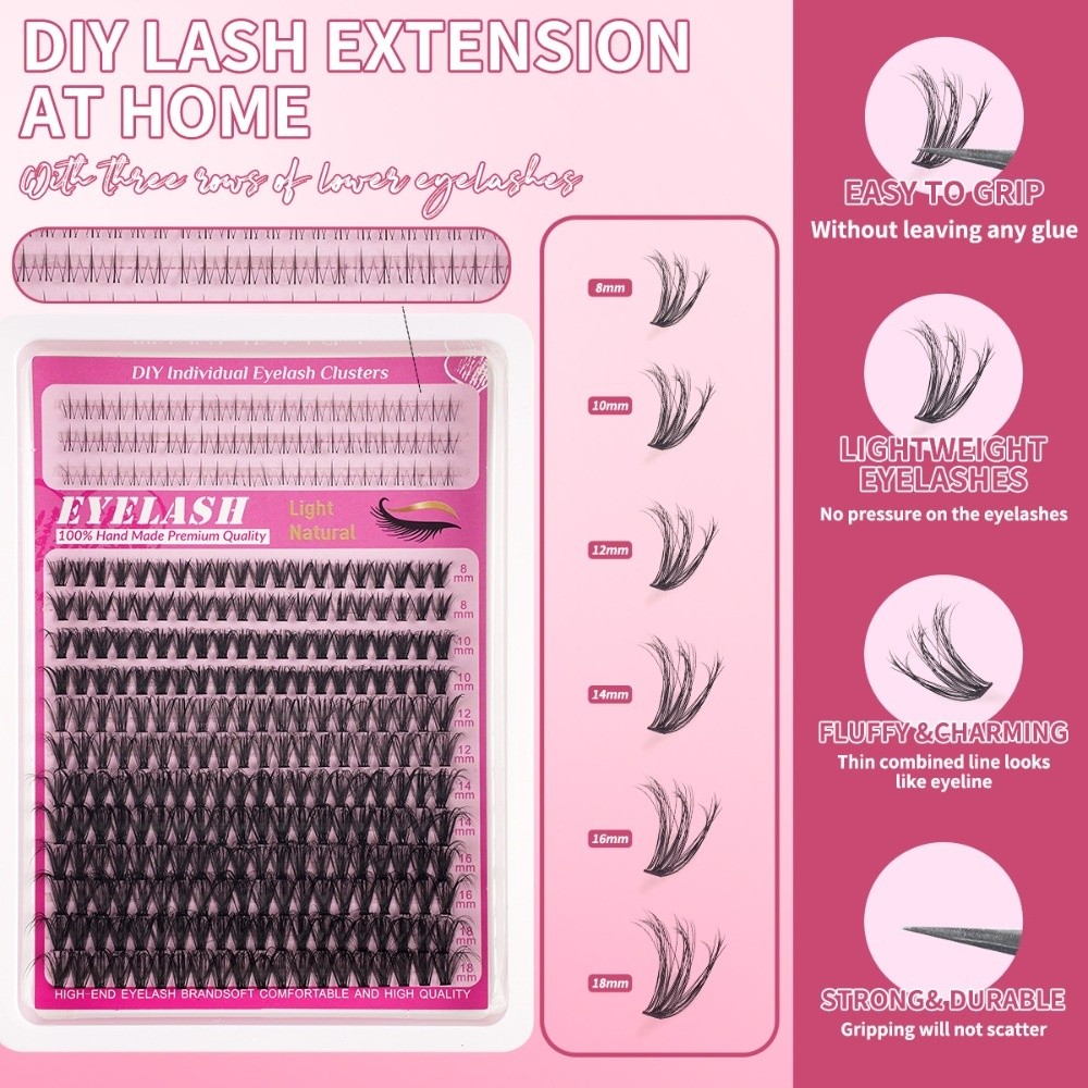 Cílios Postiços de 8-18mm de C - Faux Mink Lash avaliação e preço