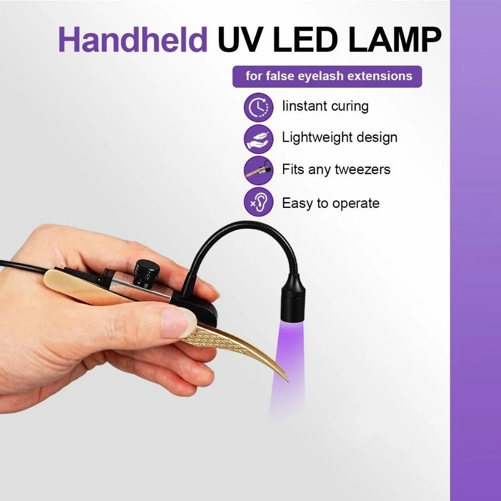 Luz UV Portátil para Extensões - Eyelash Extension Led avaliação e preço