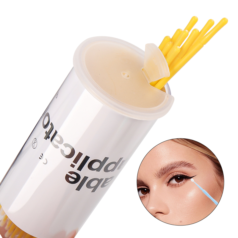 100 pçs escova de cílios desca - Eyelash Extension Cleaning avaliação e preço