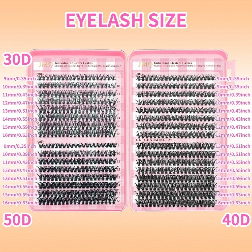 Cílios Postiços de 9-16mm de C - Eyelash Extension Volume Styles avaliação e preço