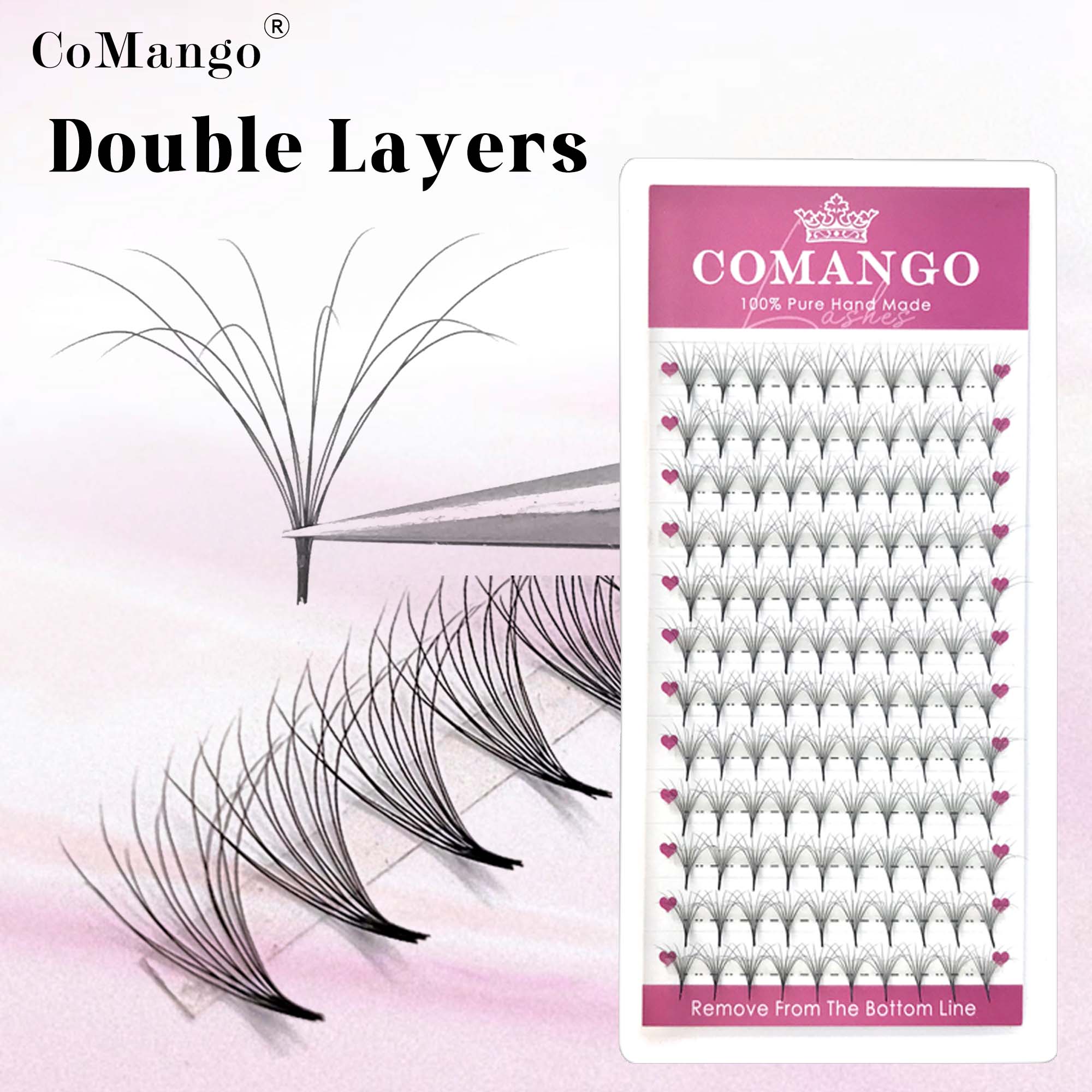 COMANGO Muito dupla camada fof - Eyelash Extension Mega Volume avaliação e preço