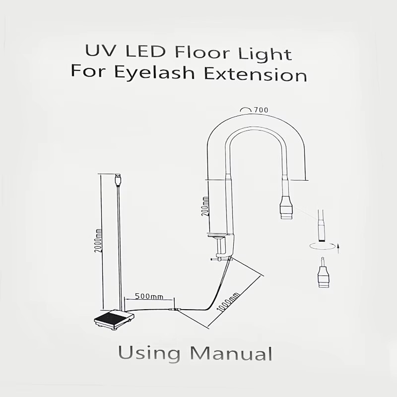 Cola uv para cílios, 5w, led,  - Eyelash Extension Led avaliação e preço