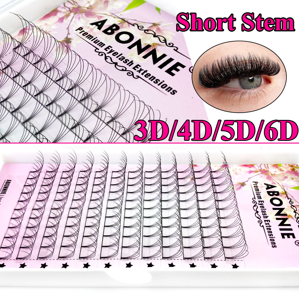 Abonnie 6D Leques Pré-Montados - Eyelash Extension Review avaliação e preço