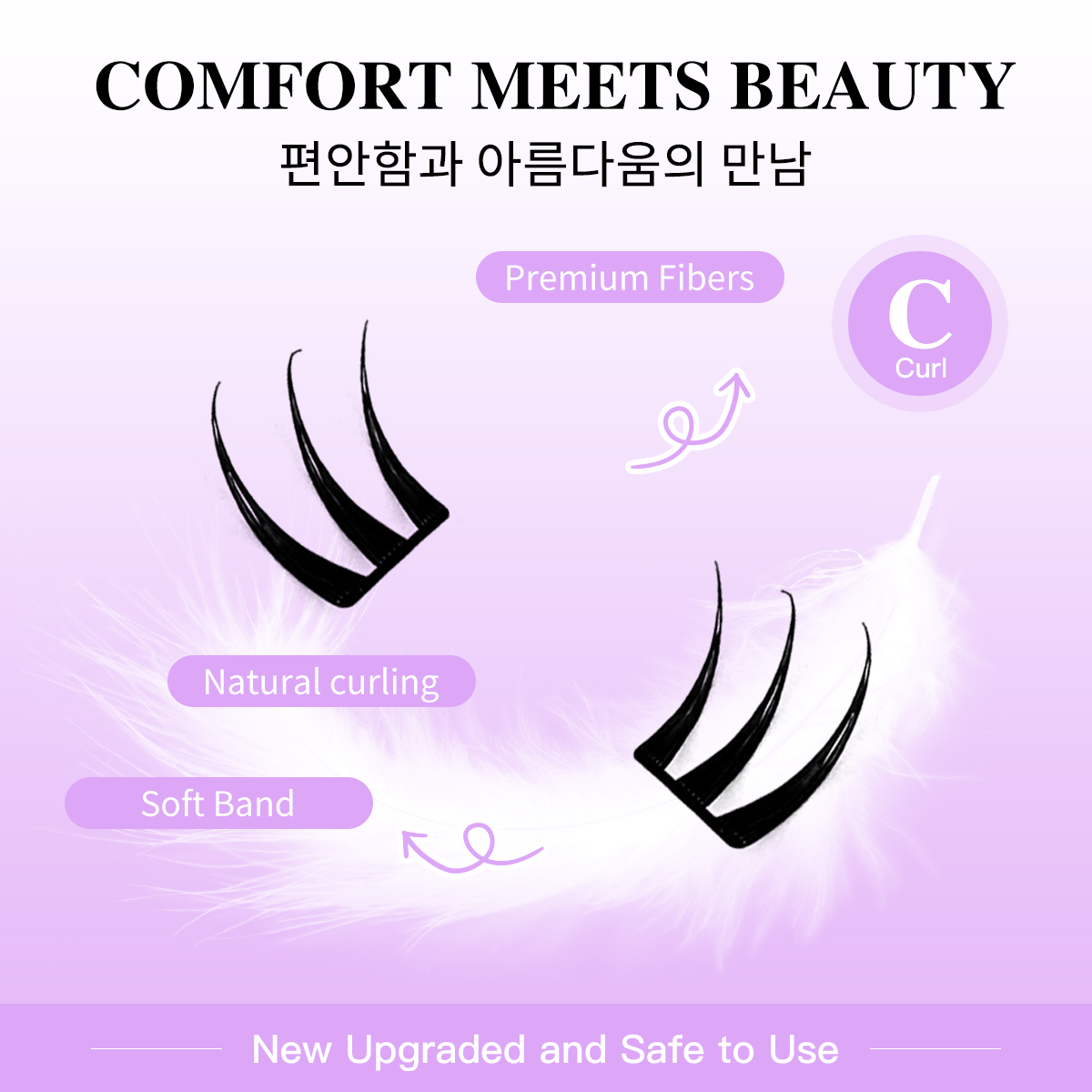 Cílios segmentados cluster ult - Eyelash Extension Menu avaliação e preço