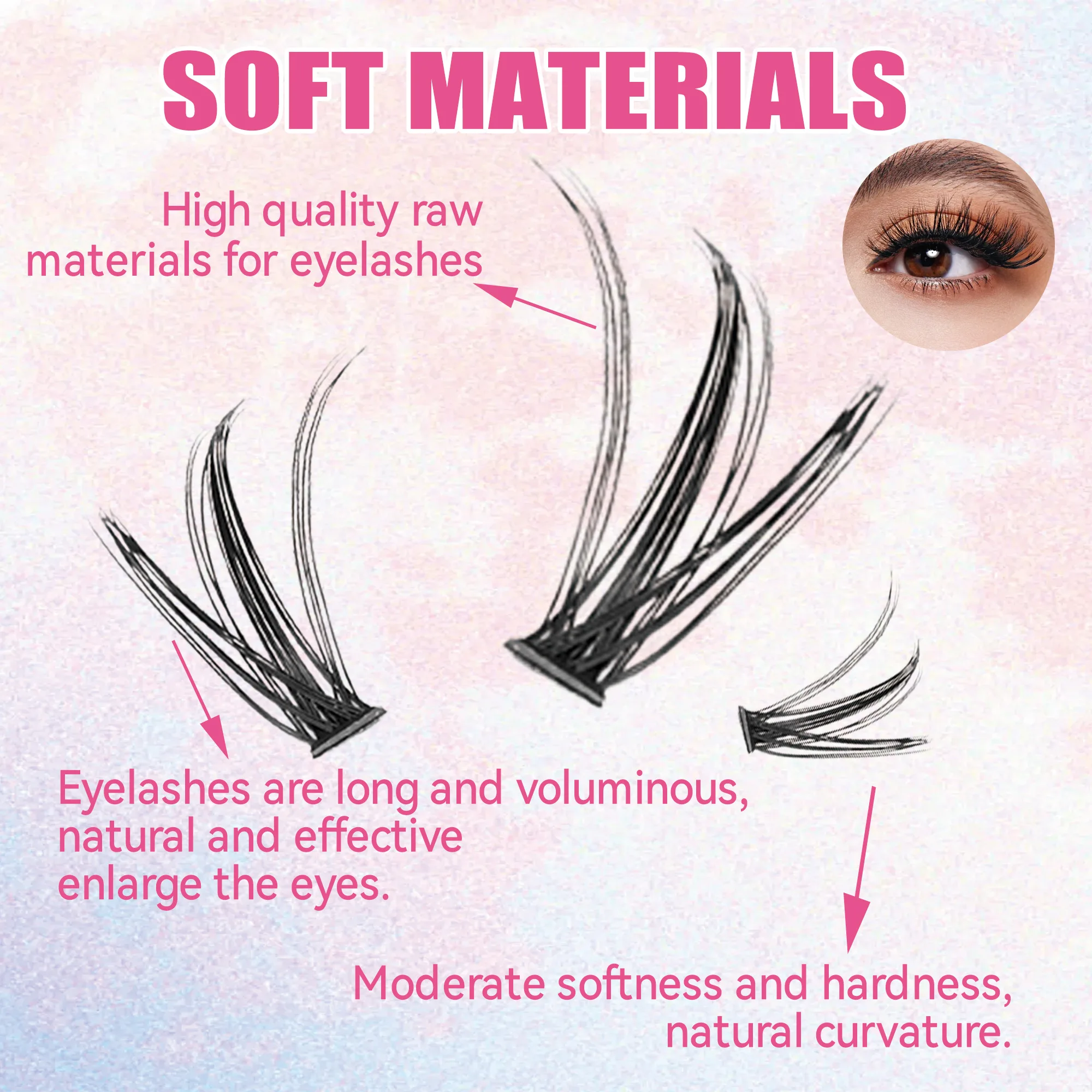 Cílios Postiços em Cachos 200  - Eyelash Extension Review avaliação e preço