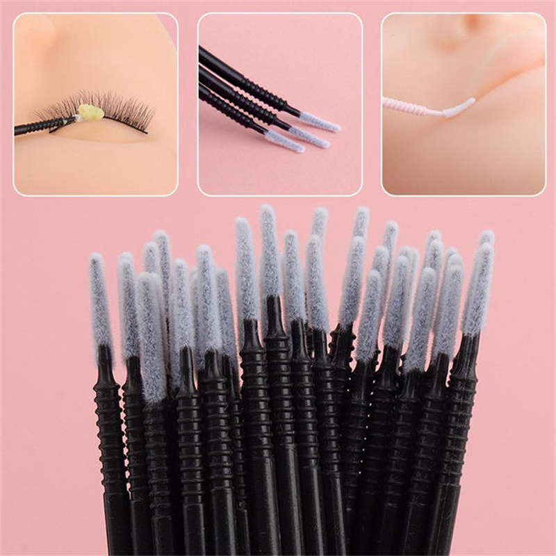100/200/1000PCS Cotonetes Desc - Eyelash Extension Removal avaliação e preço