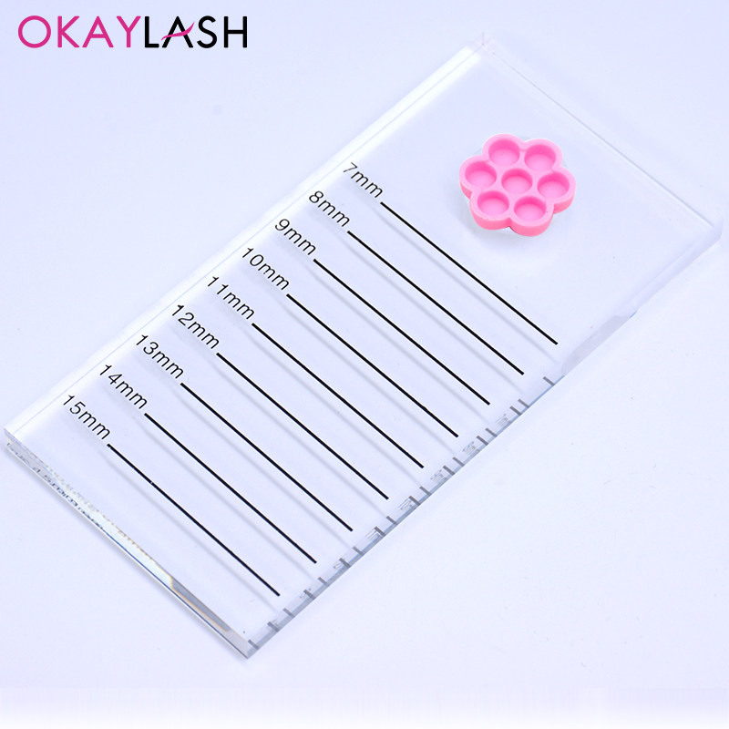 Placa de escala de extensão de - Eyelash Extension Menu avaliação e preço