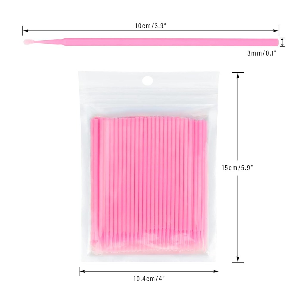 500 Unidades de Cotonetes Desc - Eyelash Extension Removal avaliação e preço
