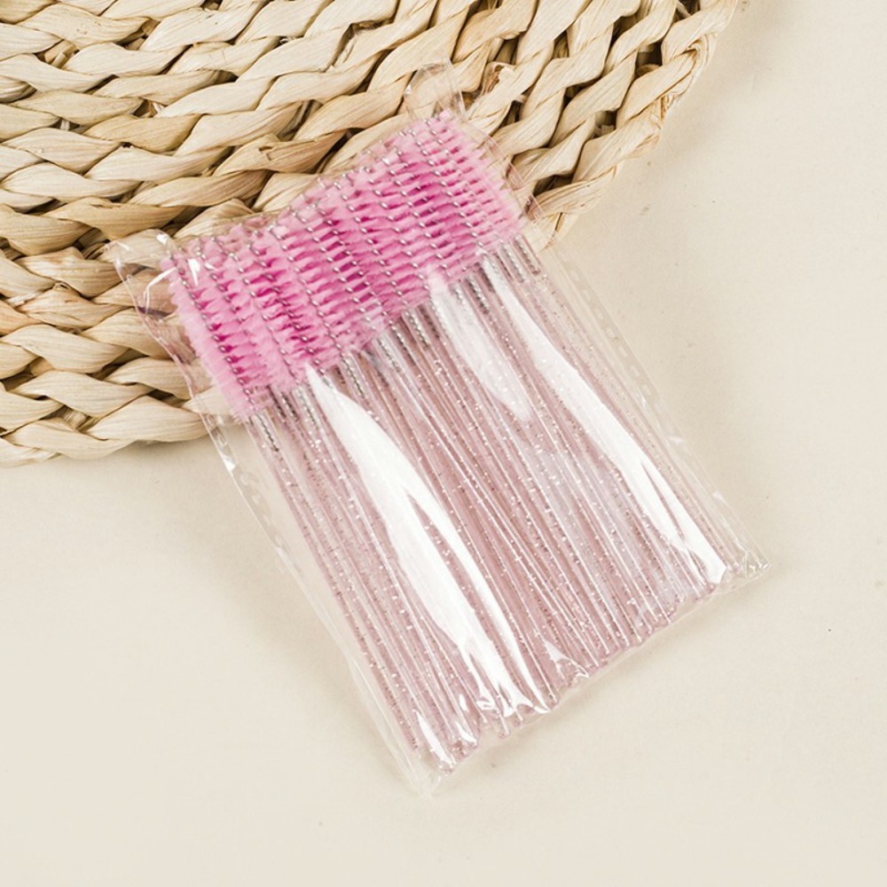 50-100 pçs escova de cílios de - Eyelash Extension Vendor avaliação e preço