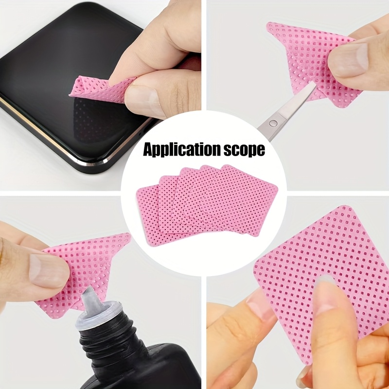 50/100/200pcs Lenços para Unha - Eyelash Extension Removal avaliação e preço