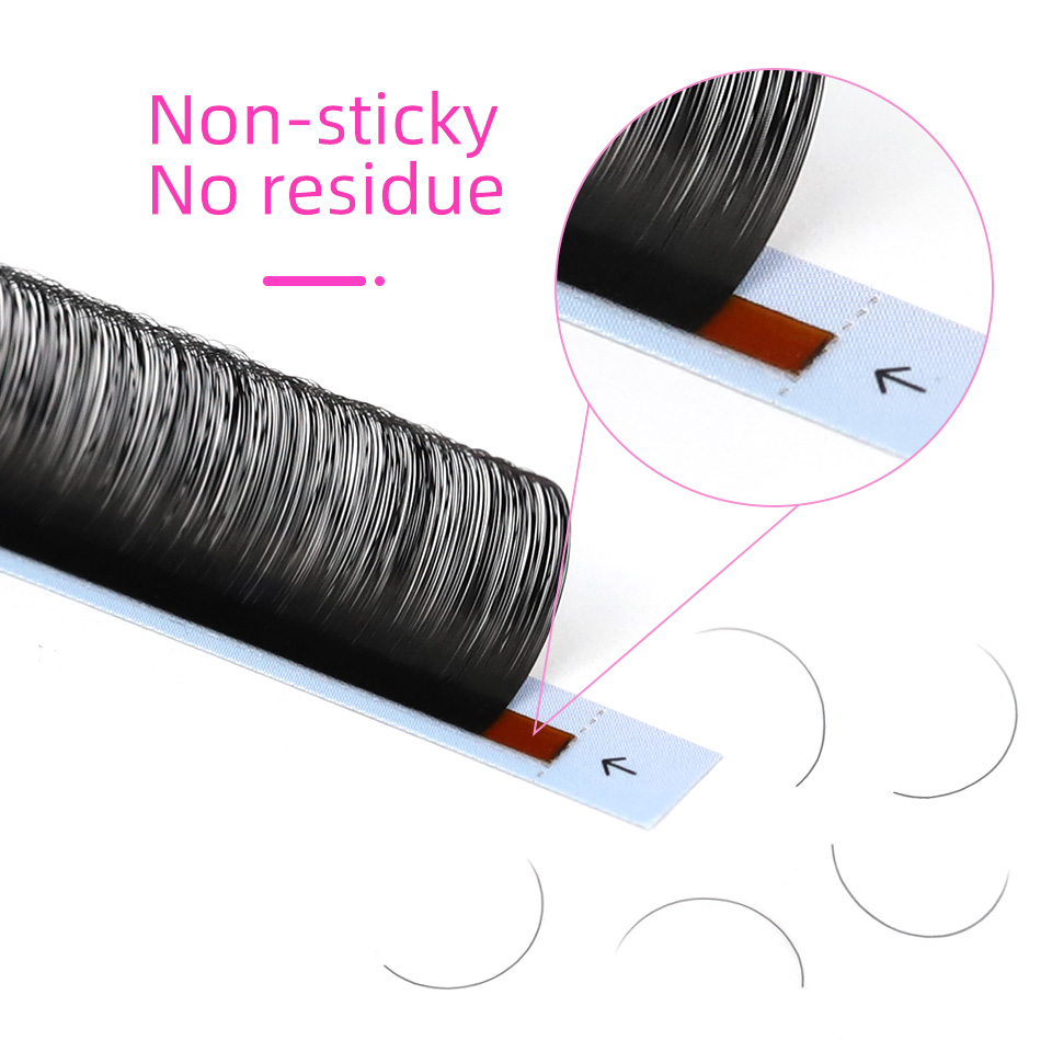 RUJADE 5 Casos/lote Extensões  - Eyelash Extension Review avaliação e preço