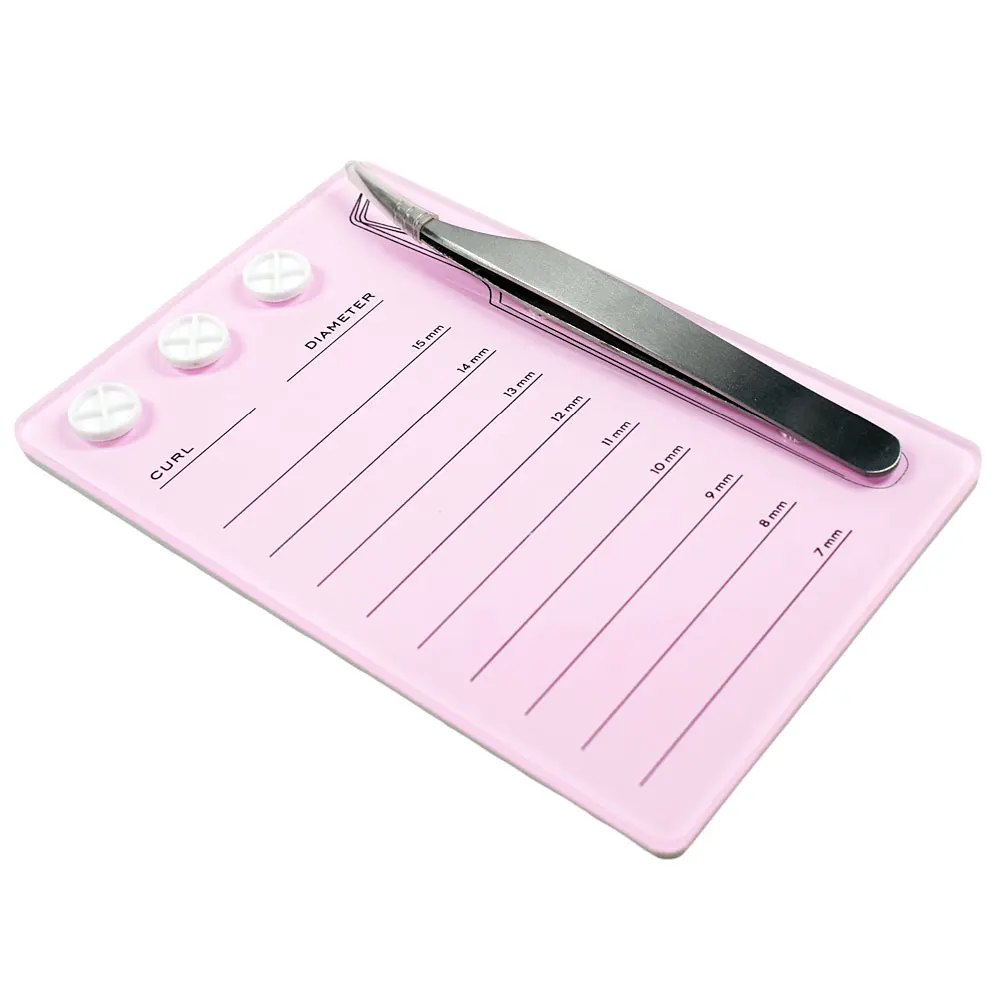Magnético acrílico Lash Board  - Eyelash Extension Menu avaliação e preço
